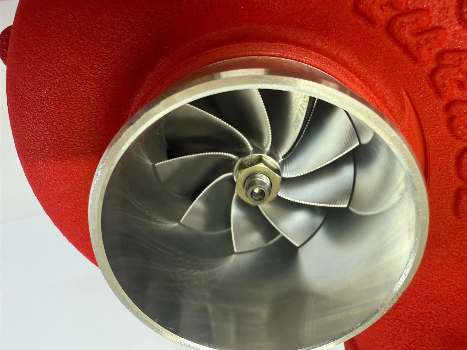 Turbocharger close-up